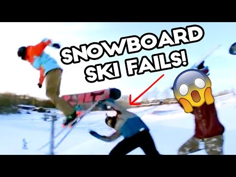 SKIING AND SNOWBOARDING FAILS! January 2018 💥😂 Fail Compilation! Slams, Bails, Falls and More!