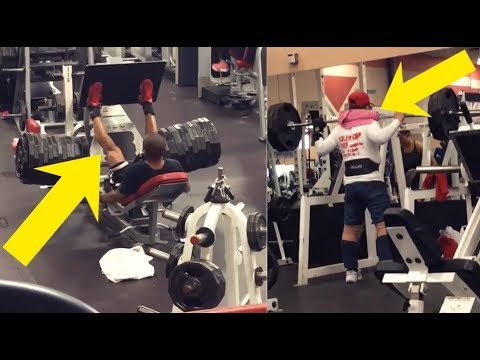 ULTIMATE GYM FAILS COMPILATION - THE EGO TAKES OVER