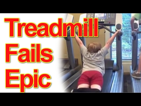Epic Treadmill Fail Compilation