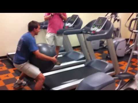 Treadmill Ball Jump Fail