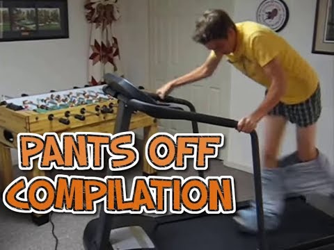 Losing Pants on a treadmill Best Fail Compilation
