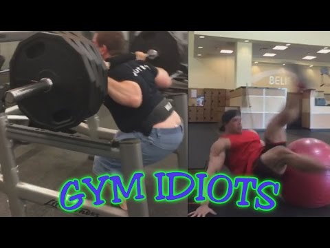 Gym Idiots - Jason Genova 405 lb. Squat & Brad Castleberry Jump Fail