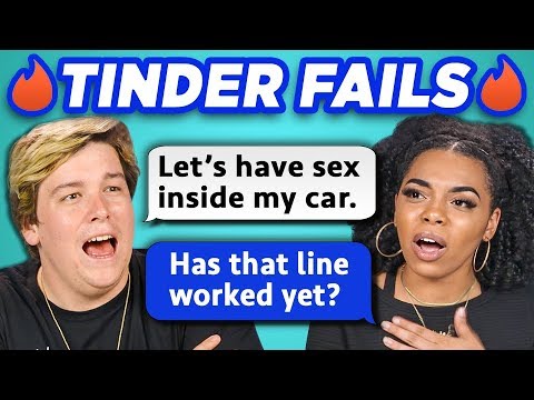 10 FUNNY TINDER FAILS w/ Teens & College Kids (REACT)