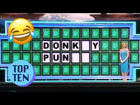Top 10 Wheel of Fortune Fails