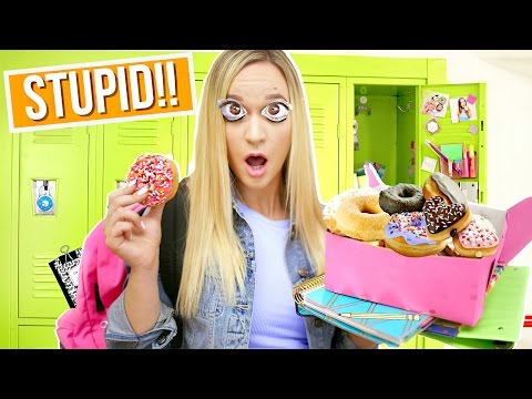 STUPID Life Hacks for School EVERY Student Should Know!!! AlishaMarie