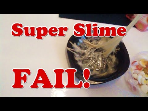 Super Strength Slime FAIL!