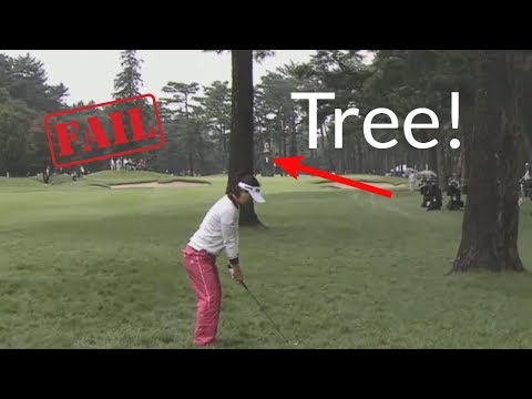Golf Shot Fail Compilation 2018 Japan Women's Open Golf Championship