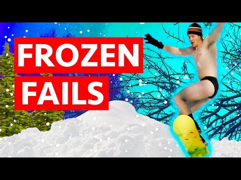 HAHA! EPIC Snowboard & Ski FROZEN FAILS 2018 | Win Fail Fun Try not to Laugh or Grin
