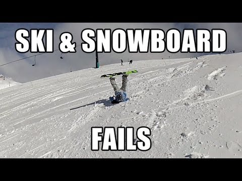 Ski & Snowboard fails HD Bariloche
