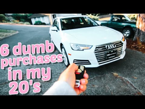 The 6 Dumbest Purchases I've Made In My 20's (so far)