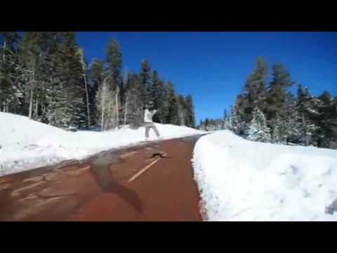 Epic Snowboard Road Jump Fail! - New Epic Fails