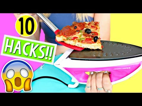 10 Life Hacks for LAZY College Students!! Back to School! Alisha Marie